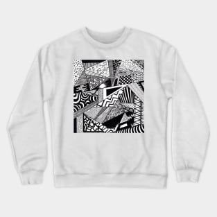 Chaos Doodling Crewneck Sweatshirt